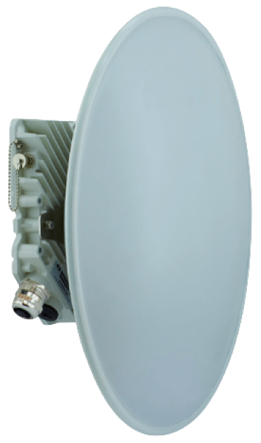 UltraLINK-BX70 - полудуплексная (TDD) ультракомпактная высокопроизводительная радиорелейная система полностью наружного монтажа